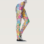floreel patroon voor klassieke leggings (Rechts)