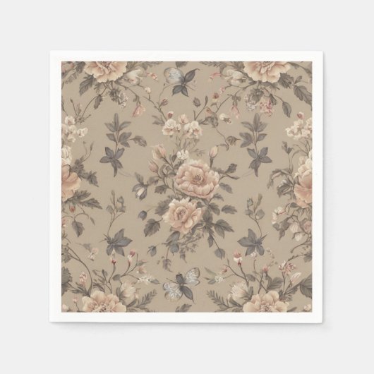 floreel servet (Voorkant)