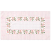  floreel, tafellaken en stippen 60 x 104 inch (Voorkant (Horizontaal))