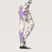 floreel veerpatroon leggings (Rechts)