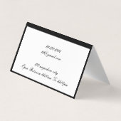 floreel visitekaartje (Achterkant)