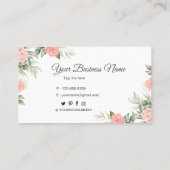 floreel visitekaartje (Achterkant)