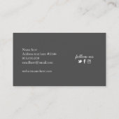 floreel visitekaartje (Achterkant)