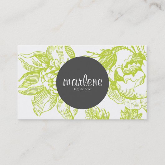 floreel visitekaartje (Voorkant)