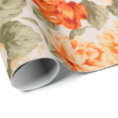  floreel weefsel cadeaupapier (Rol Hoek)