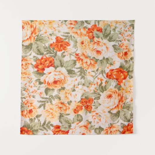  floreel weefsel wandkleed (Voorkant (horizontaal))