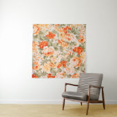  floreel weefsel wandkleed (In Situ (horizontaal))