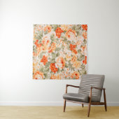  floreel weefsel wandkleed (In situ)