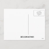  floregroen Happy Paaskaart Feestdagenkaart (Achterkant)