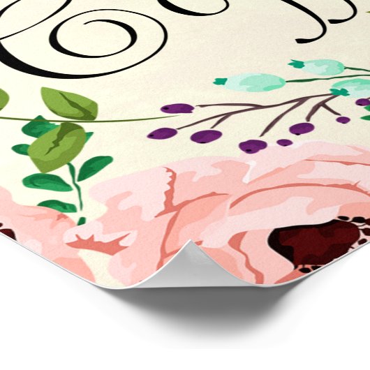 floreithee koffiebrander poster (Hoek)