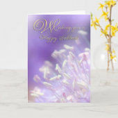 florel het wenskaart van de Sabbatdag Kaart (Gele Bloem)