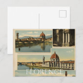 Florence (4) briefkaart (Voorkant / Achterkant)