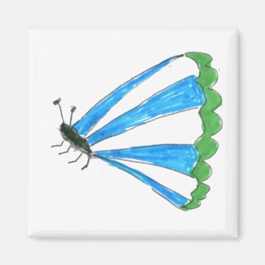 Florence 5.1 Cm Square Magnet (Voorkant)