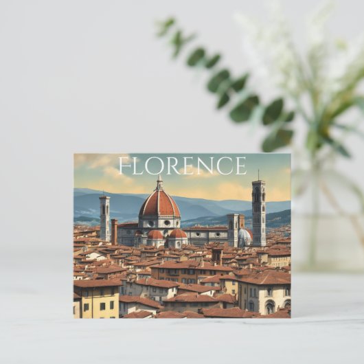 Florence (6) briefkaart (Staand voorkant)