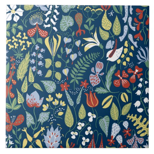 Florence abstract patroon tegeltje (Voorkant)