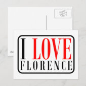 Florence Alabama Briefkaart (Voorkant / Achterkant)