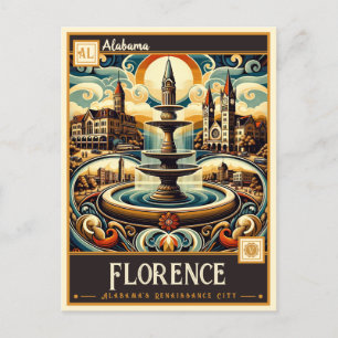 Florence, Alabama    Briefkaart