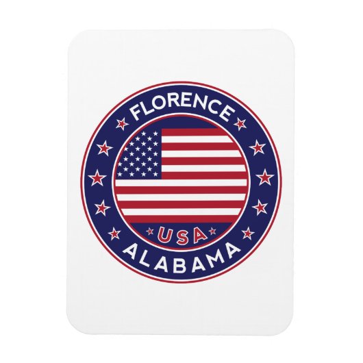 Florence, Alabama, Verenigde Staten Magneet (Verticaal)