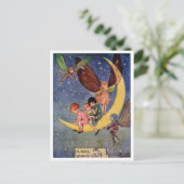 Florence Anderson Een zeil in de maanboot Briefkaart (Staand voorkant)