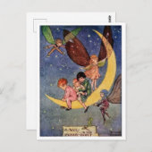 Florence Anderson Een zeil in de maanboot Briefkaart (Voorkant / Achterkant)