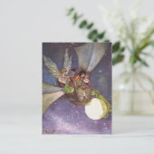 Florence Anderson hoog boven de stad Briefkaart (Staand voorkant)