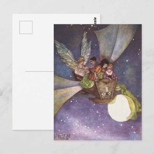 Florence Anderson hoog boven de stad Briefkaart (Voorkant / Achterkant)