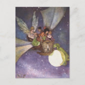 Florence Anderson hoog boven de stad Briefkaart (Voorkant)