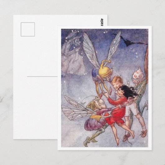 Florence Anderson kijkt niet neer voor een beetje  Briefkaart (Voorkant / Achterkant)