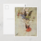 Florence Anderson Zonsondergang Feeën Briefkaart (Voorkant / Achterkant)
