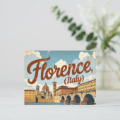 Florence Ansichtkaart Schoonheid Briefkaart (Staand voorkant)