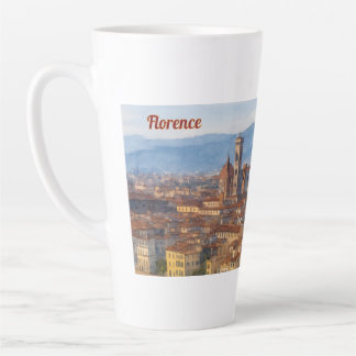 Florence Aquarel Skyline Latte Mok