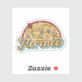 Florence, Arizona Sticker (Vel)