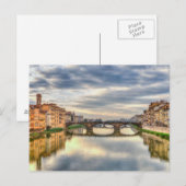 Florence arno brug briefkaart (Voorkant / Achterkant)