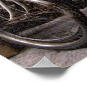 Florence Bike door Vegies Poster (Hoek)