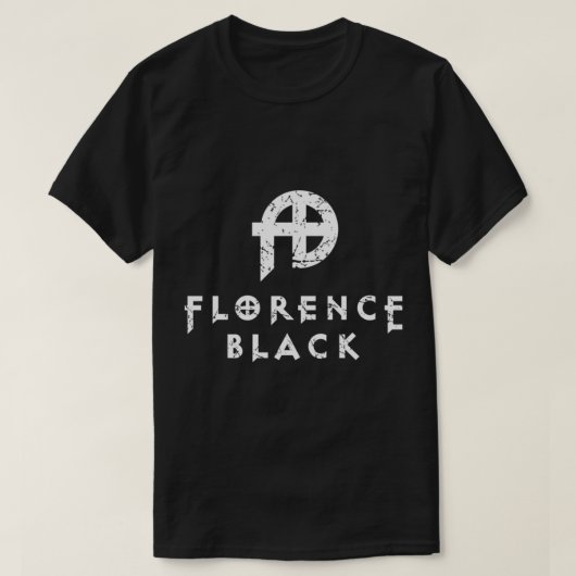 Florence Black Classic T-Shirt (Design voorkant)