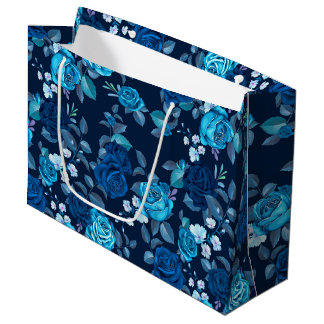 Florence blauw roos groot cadeauzakje