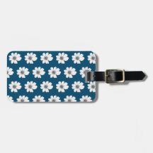 Florence blauwgroen blauw patroon