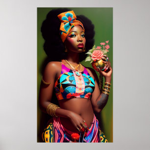 Florence Bloemen - Ken Gage Art Poster