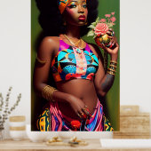 Florence Bloemen - Ken Gage Art Poster (Keuken)