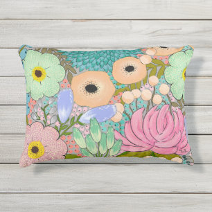 Florence Botanical Artist Impression Outdoor Cushi Buitenkussen