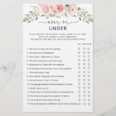 Florence, boven of onder vrijgezellenfeest (Voorkant)