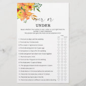 Florence, boven of onder vrijgezellenfeest (Voorkant)