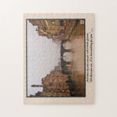 Florence Bridge met Love Quote Legpuzzel (Verticaal)