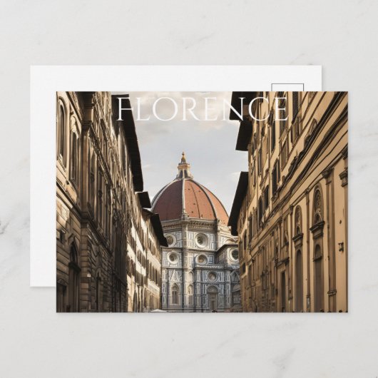 Florence Briefkaart (Voorkant / Achterkant)