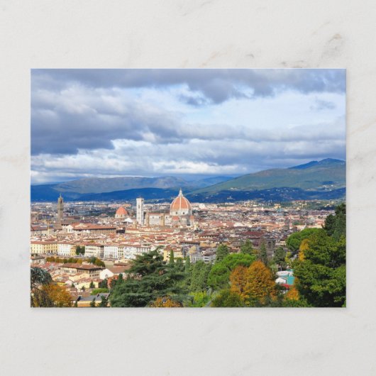 Florence, briefkaart Italië (Voorkant)