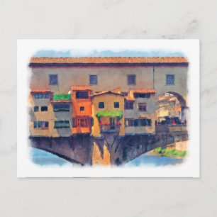 Florence, briefkaart Italië
