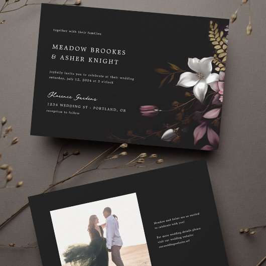 Florence bruiloft kaart