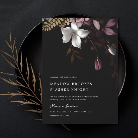 Florence bruiloft uitnodiging