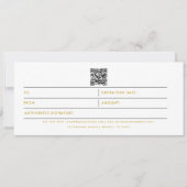 Florence Business Logo QR Code Cadeaubon (Voorkant)