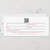 Florence Business Logo QR Code Cadeaubon (Voorkant)